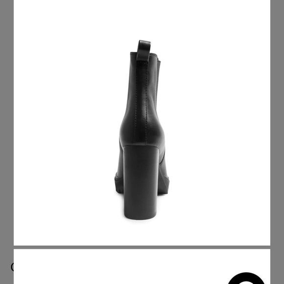 Steve Madden black heeled booties - Picture 4 of 7